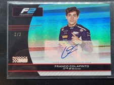 Franco Colapinto 2024 Formula 1 Paddock Pass Signatures Card  2/3   /3    #95704