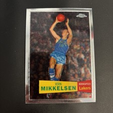2007-08 Topps Chrome - Vern Mikkelsen #43 1957-58 Variations