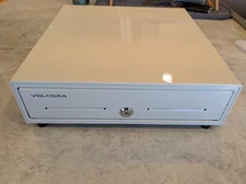 Volcora White Cash Drawer w/ Keys 500018
