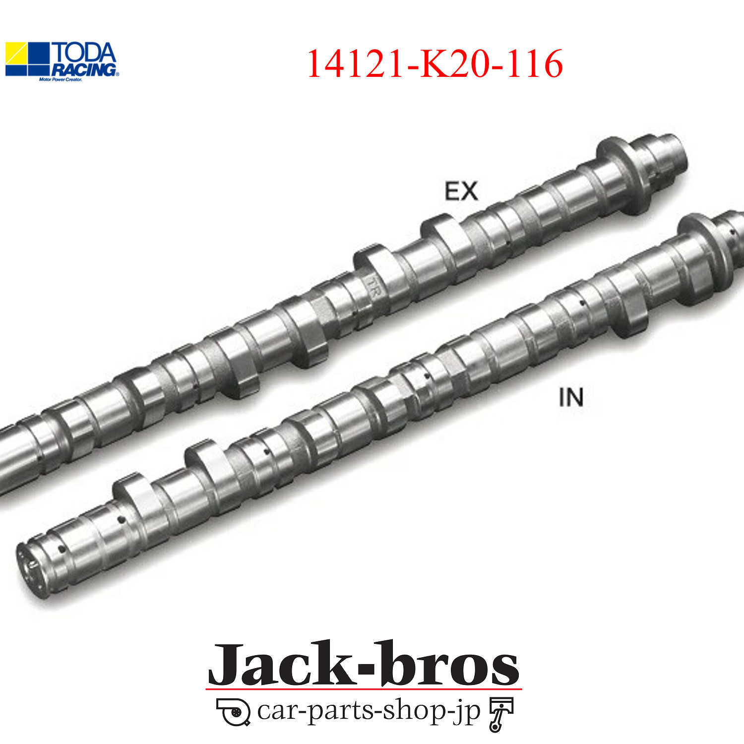 TODA Genuine OEM VTEC Killer Camshaft For CIVIC INTEGRA ACCORD K20 14121-K20-116