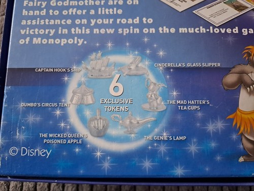 Monopoly Disney Classics Edition Board Game 2015 Dumbo Exclusive Playing Tokens - Picture 9 of 16