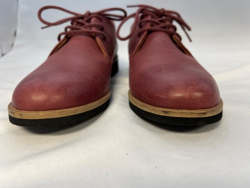 SoftWalk Women's Whitby Red Leather Oxfords Shoes Size 7 Narrow - Picture 4 of 10