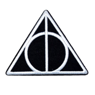 Patch Aufnäher Harry Potter Die Heiligtümer des Todes Deathly Hallows (Ref a)
