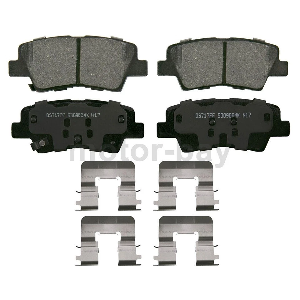 Front Rear Brake Pad Set For Hyundai Sonata 2016 2017 2018 2019 Wagner Brake - Image 2 of 4