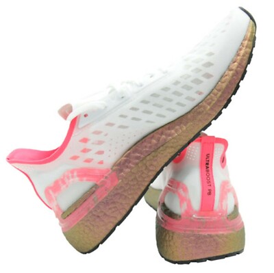 Adidas Women Ultra-Boost PB Shoes Run White Pink Training