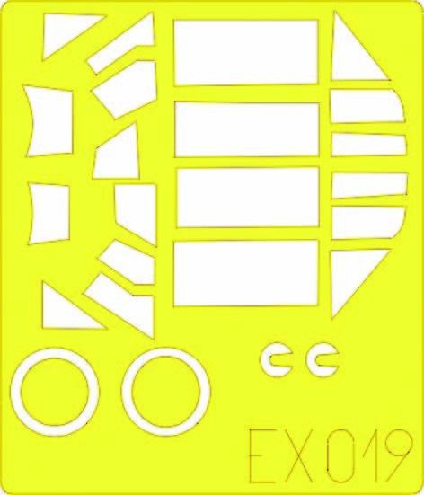 Eduard Accessories Ex019 - 1:48 Bf 109E-3 - Masking Film - New