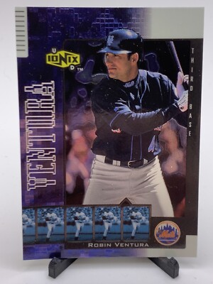 Robin Ventura 2000 Upper Deck Ionix Card #34 MLB New York Mets