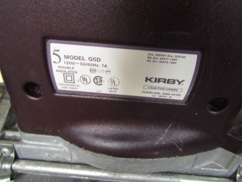 Kirby Performance G5D Purple Maroon Upright Vacuum - Tested Working - Picture 18 of 23