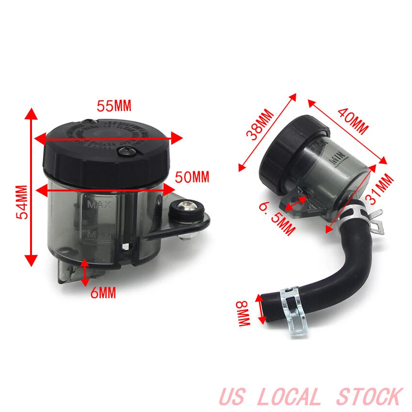 For Ducati Front Brake Fluid Reservoir Tank Cup 748R 748S 2000-2002 748SP 95-96 Foto 3 de 4