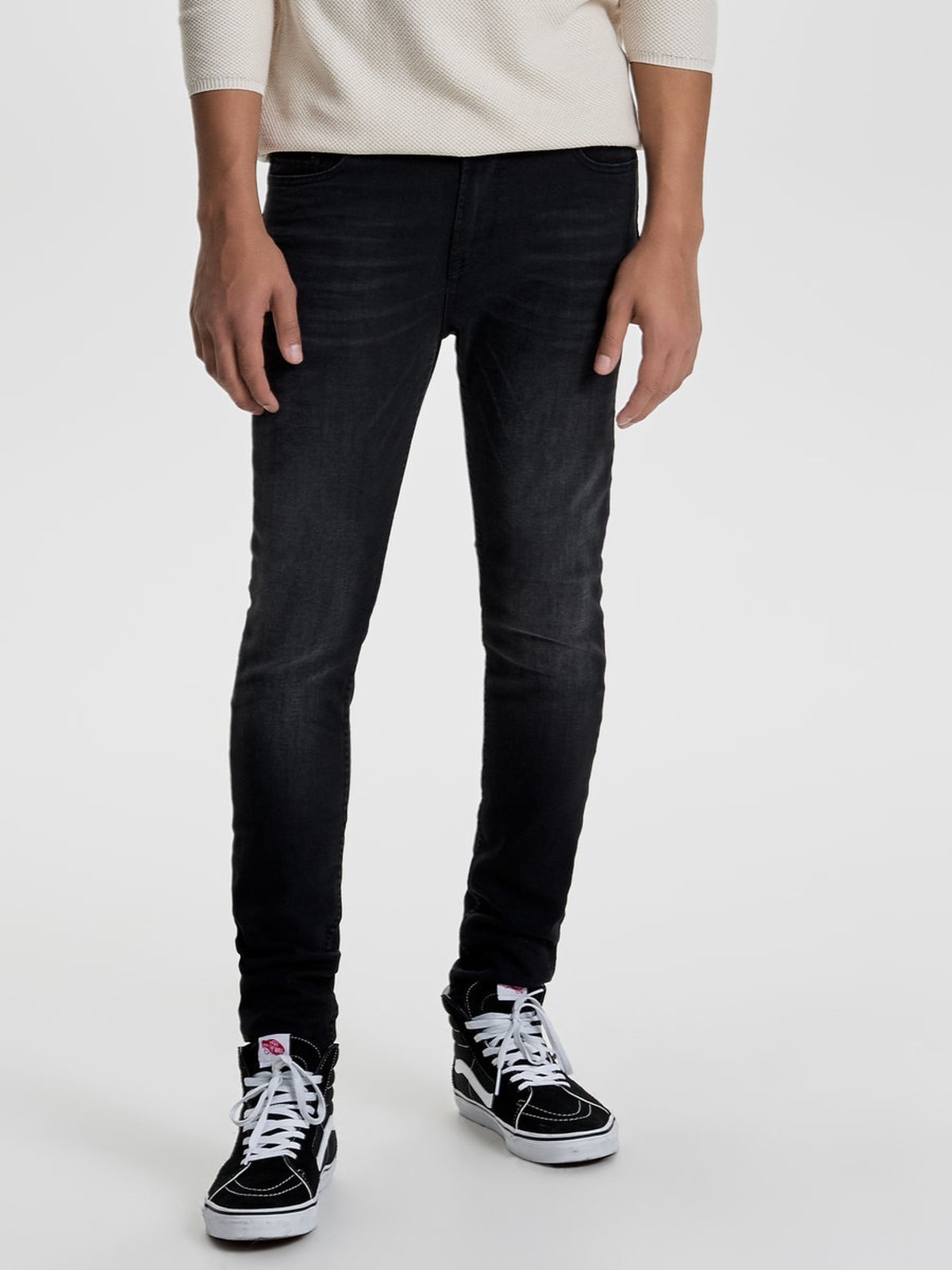 Warp Skinny Fit Jeans Only & Sons Mens W32"" L32"" BNWT RRP £38.95 Faded Black