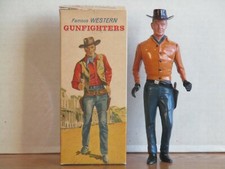 VINTAGE 1950s HARTLAND ORIGINAL JIM HARDIE GUNFIGHTER 764 w/BOX DALE ROBERTSON 