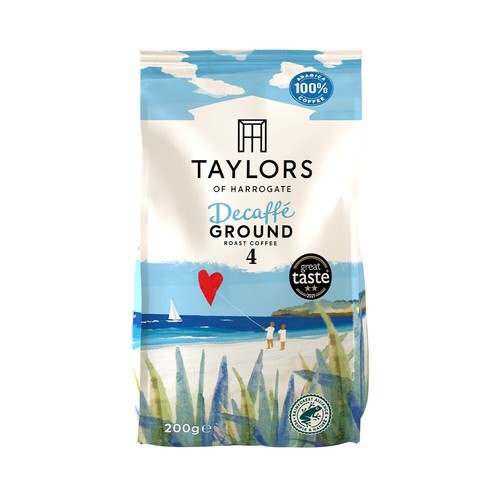 Taylors of Harrogate Decaffe Ground Coffee 6 x 200g Bags - Picture 2 of 2