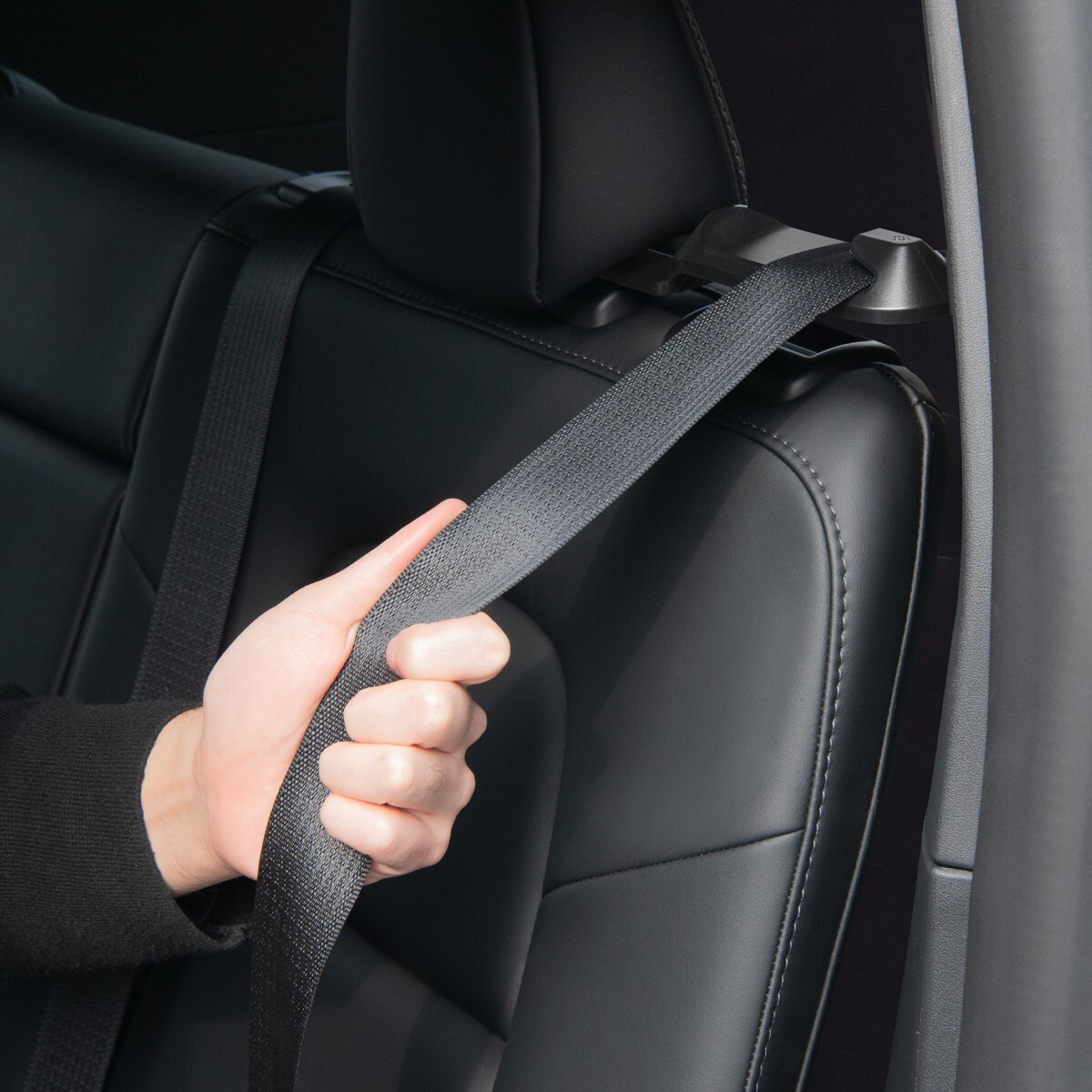 Guide Cintura Di Sicurezza Per Tesla Model Y - 2 Pezzi, Sedile Posteriore, Fatte In Germania - 4