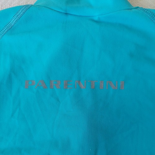 Parentini Bike Wear Cycling Two Piece Ridings Suit. Half Zip Top & Padded Shorts - Picture 8 of 12