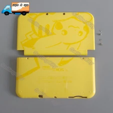 Top & Buttom Cover Housing Shell Case For New Nintendo 3DS LL New 3DS XL Pikachu