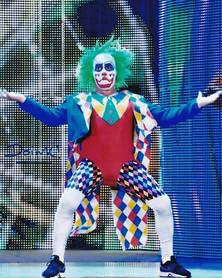 Doink The Clown Signed 8x10 Pro Wrestling Promo Photo WWE Steve