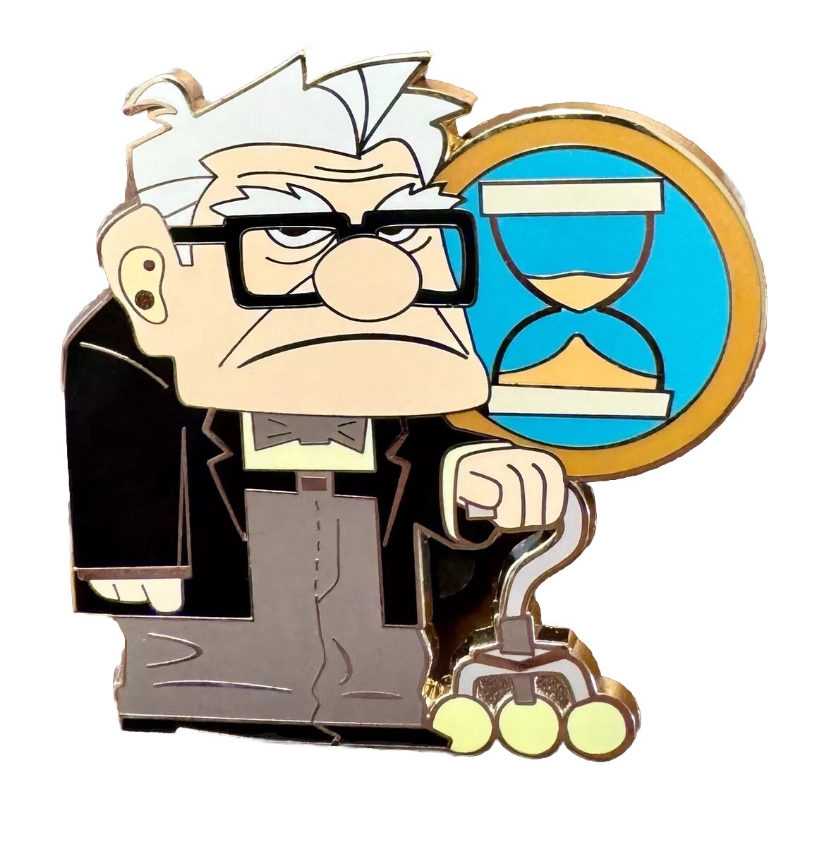 HTF Disney Shopping Up Carl Wilderness Explorer Badge Icon Store Pixar Pin LE250
