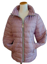 Everlast Puffer Jacket Funnel Neck Hiking Windbreaker Polyester Quilted Coat~m
