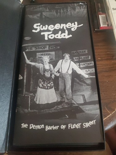 Sweeney Todd The Demon Barber of Fleet Street 1979 OG Cast Recording Cassettes - Picture 6 of 21