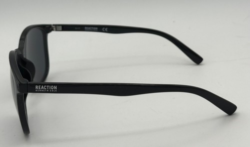 Kenneth Cole Reaction Sunglass Round Black Plastic, Mirror Lens KC1275. 1C - Picture 6 of 12