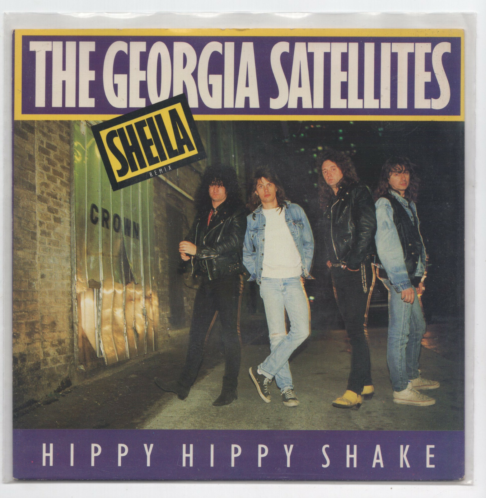 (W173) The Georgia Satellites, Sheila - 1988 - 7 inch vinyl A1/B1