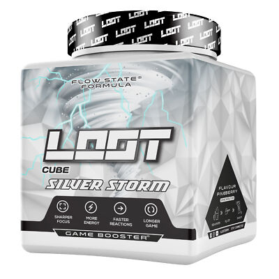 LOOT  Silver Storm Game Booster 400g | 50 Servings mit Koffein | Energy Drink