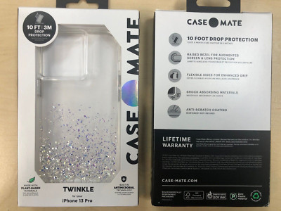 Case-Mate Stardust Twinkle Ombre Case - iPhone 13 Pro (6.1'') - Clear