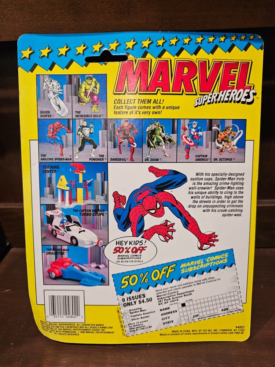 Marvel Super Heroes THE AMAZING SPIDER-MAN Web-Suction Hands (Toy