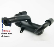 Duel Tuned Exhaust Pipe Aluminium For Rovan King Motor Hpi Baja 5b 5t Km Sc