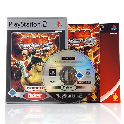 Sony Playstation 2 Spiel : Tekken 5 Platinum Edition - CD Anl. OVP | PS2 PAL