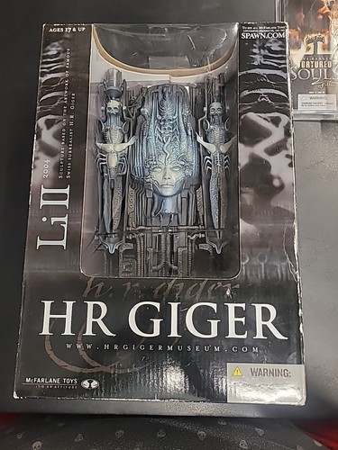 2004 RARE HR GIGER Li II Sculpture McFarlane Grail Piece from HR Giger Museum