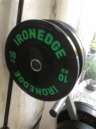 Ironedge Weights Plates, Straight Bar & Weights Storage Rack - Picture 5 of 9