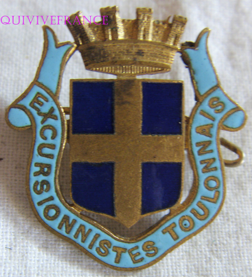 Insigne Ancien BG2001 - Excursionnistes Marseillais - Badge Sportif France