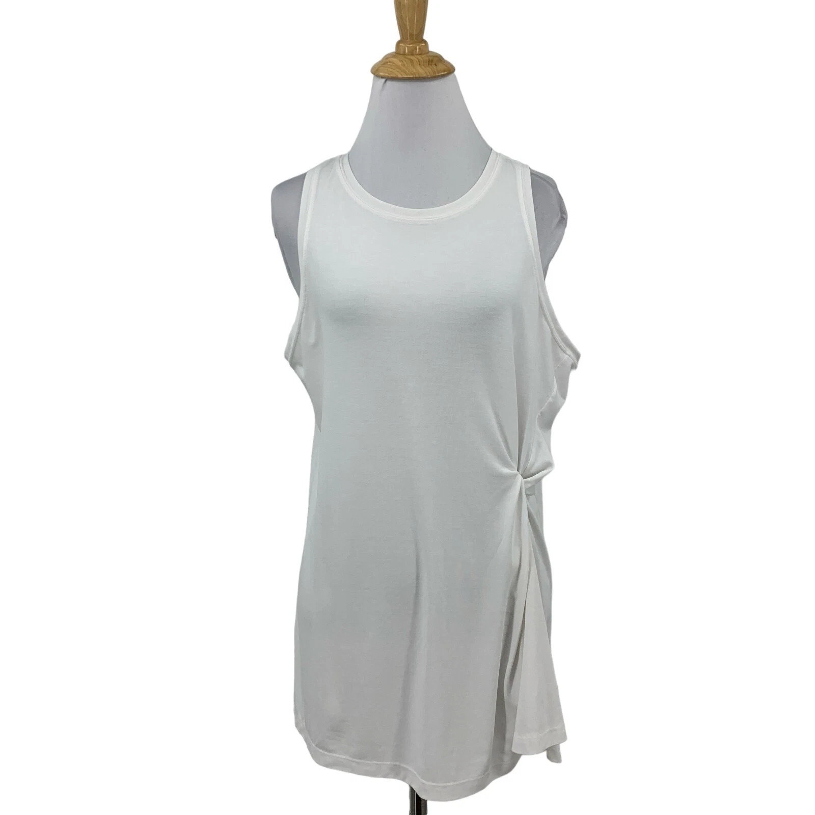 athleta radiate twist stretch sleeveless athletic tank-top