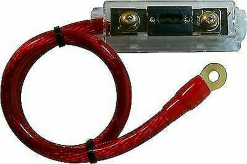 175 AMP ANL Fuse Holder Fuseholder Block Battery Install Kit 0 Gauge 1 Ft - Picture 1 of 4