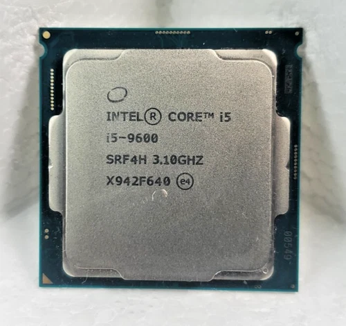 Intel Core i5-9600 3.1GHz 9M SRF4H Skt. FCLGA1151 Desktop Processor CPU - Picture 1 of 2