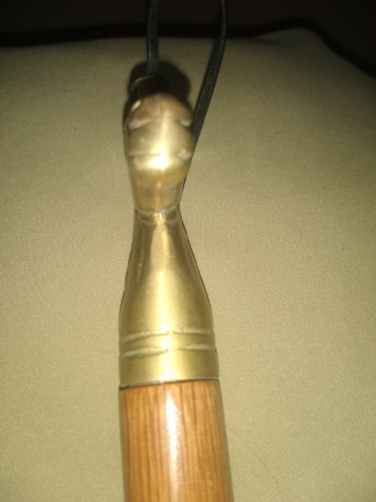 Vintage Horse Head Shoe Brush - Made in Taiwan - Equestrian