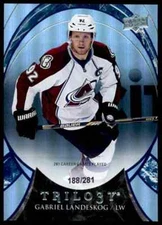 2015-16 TRILOGY BLUE GABRIEL LANDESKOG 188/281 COLORADO AVALANCHE #23