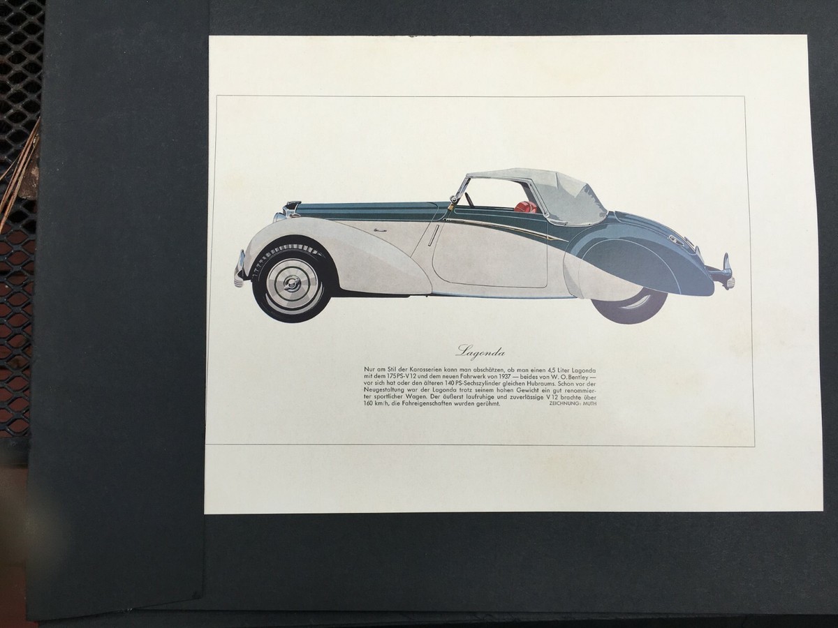Die Klassischen Wagen / 古い ワーゲン 車 イラスト集