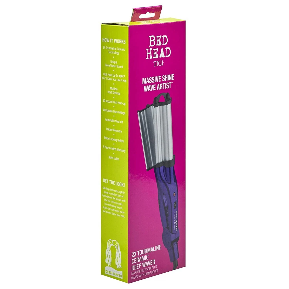 Bed Head Wave Artist Deep Waver Combat Frizz and Add Massive