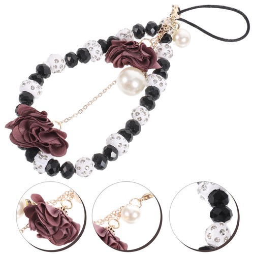 Crystal Flower Pendant Miss Lanyard for Cell Phone Things to Hang Your - 第 5/12 張圖片