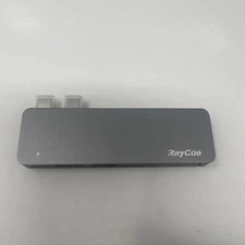 Ray Cue Multi Port Dual  USB-C HUB for MACBOOK AIR/PRO-GREY