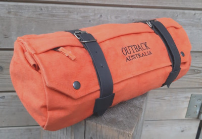 40cm Canvas Stoff Lenker Sattel Pack TASCHE Toolbag Werkzeug Gepäck Rolle