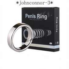 Stainless Steel Ring Peni Stretcher Metal Ball Peni Strengthen Male Device