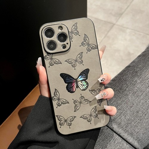 Case For iPhone 14 13 Pro Max 12 11 Shockproof Butterfly PU Leather Phone Cover - Photo 3 sur 10