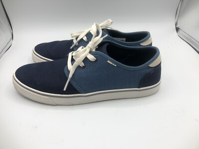 Toms Women Sz 7 Blue Sneakers 10013257 | eBay