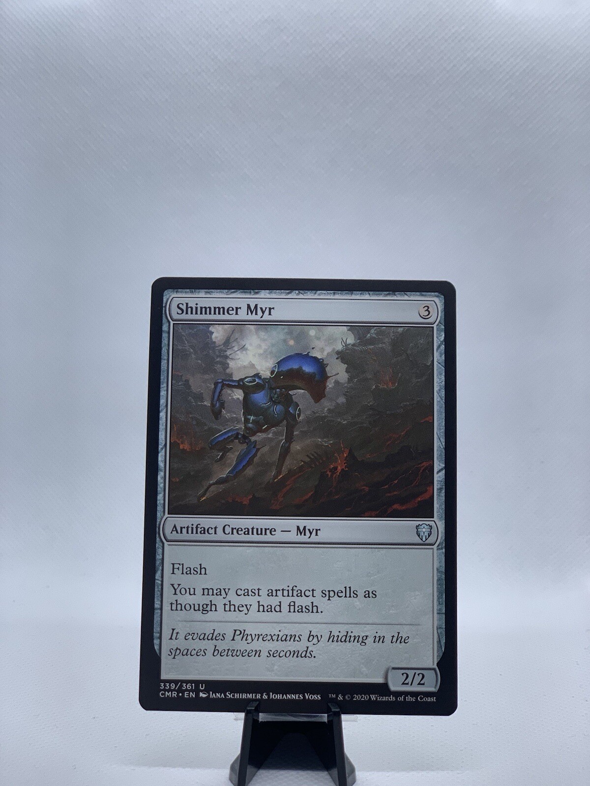 Magic: The Gathering - Shimmer Myr (Foil) - Commander Legends Card L8 - View #6