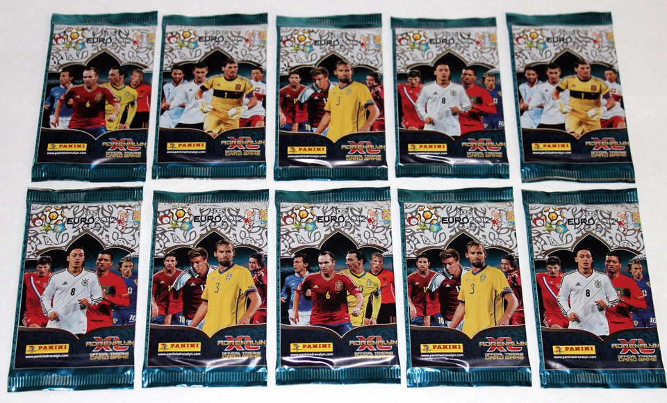 PANINI ADRENALYN XL TRADING CARDS EURO 2012 - 100 PACKETS BAGS BOOSTER - Image 4 of 4