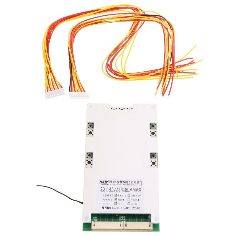 CENPEK 72V 20S BMS carte de chargeur de batterie au Lithium 45A BMS
