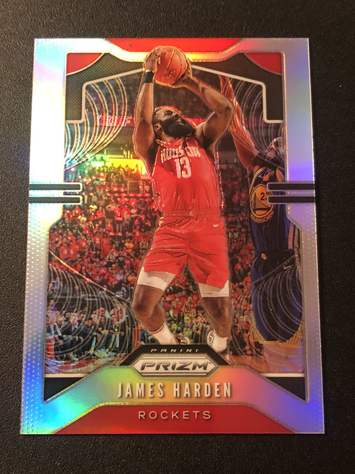 2019-20 Panini Prizm Silver Prizm James Harden #107